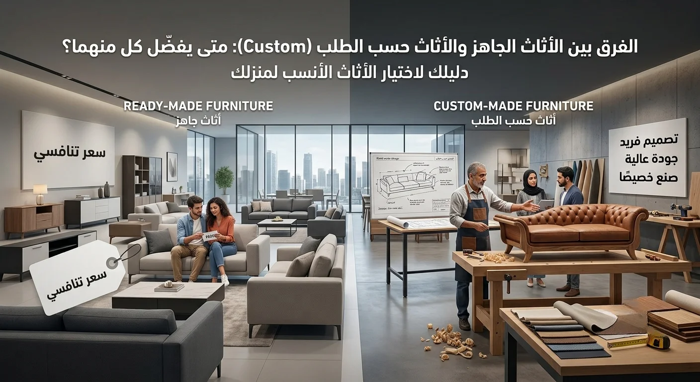 The Difference Between Ready-Made and Custom Furniture
