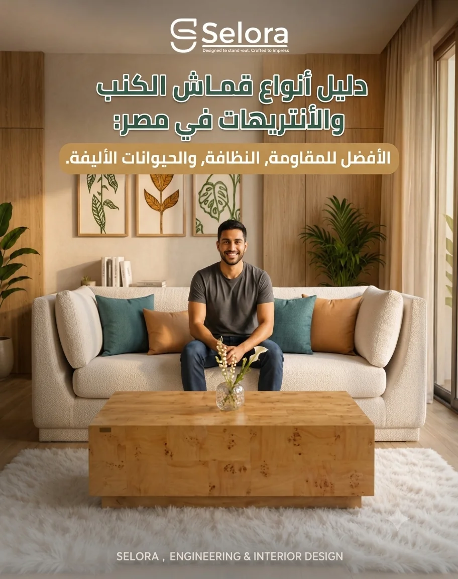 Sofa and Upholstery Fabric Types in Egypt
