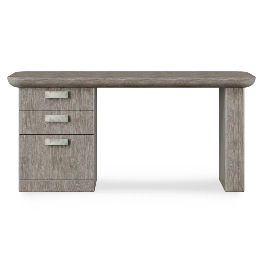 grey desk